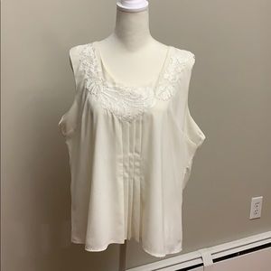 Coldwater Creek Sleeveless Tank Sz L